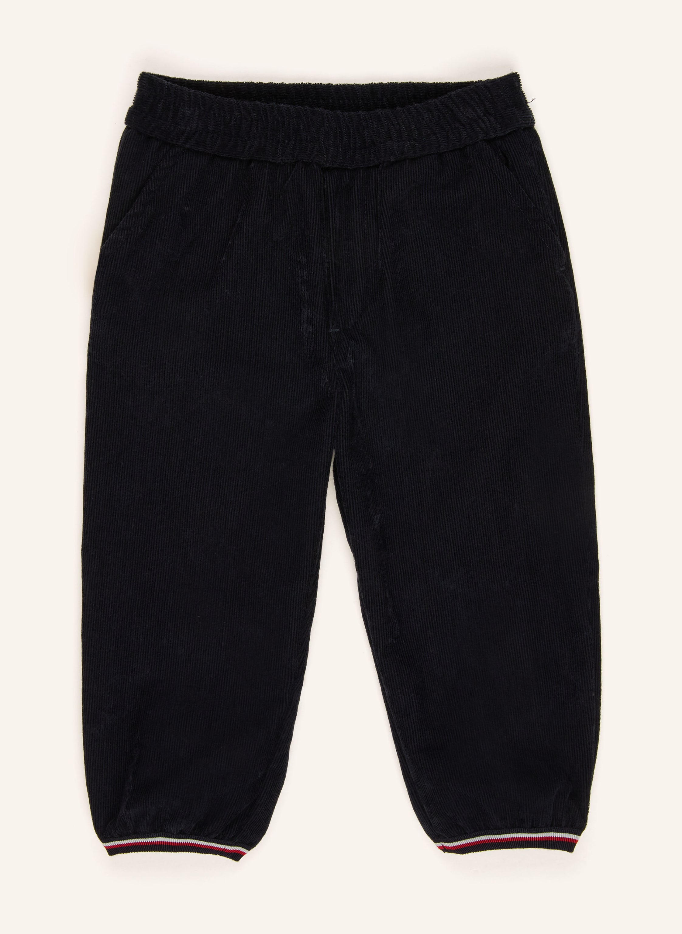 MONCLER enfant Cordhose im Joggingstil