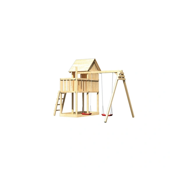Kinderspielgerät, BxHxT: 107 x 291 x 107 cm, natur
