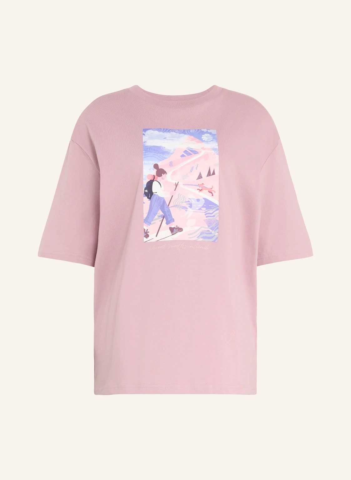 adidas TERREX Oversized-Shirt TERREX SECRET PATHS AHEAD GRAPHIC