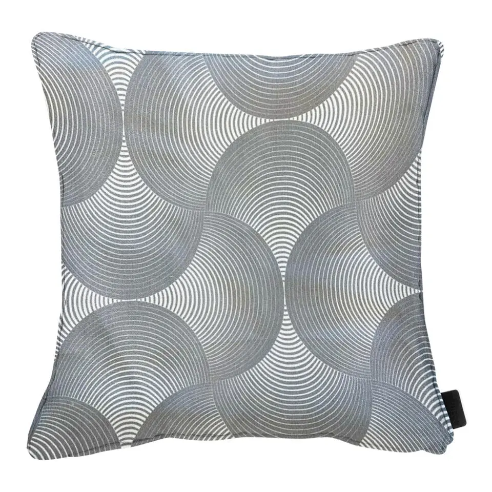 Madison - Sierkussen Napels - Grijs - 50x50x10cm - Set van 4