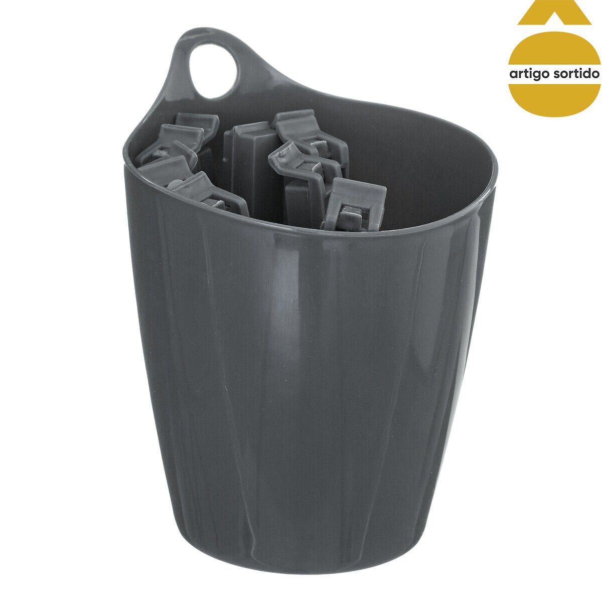 Conjunto de 25 pinças fecho hermético