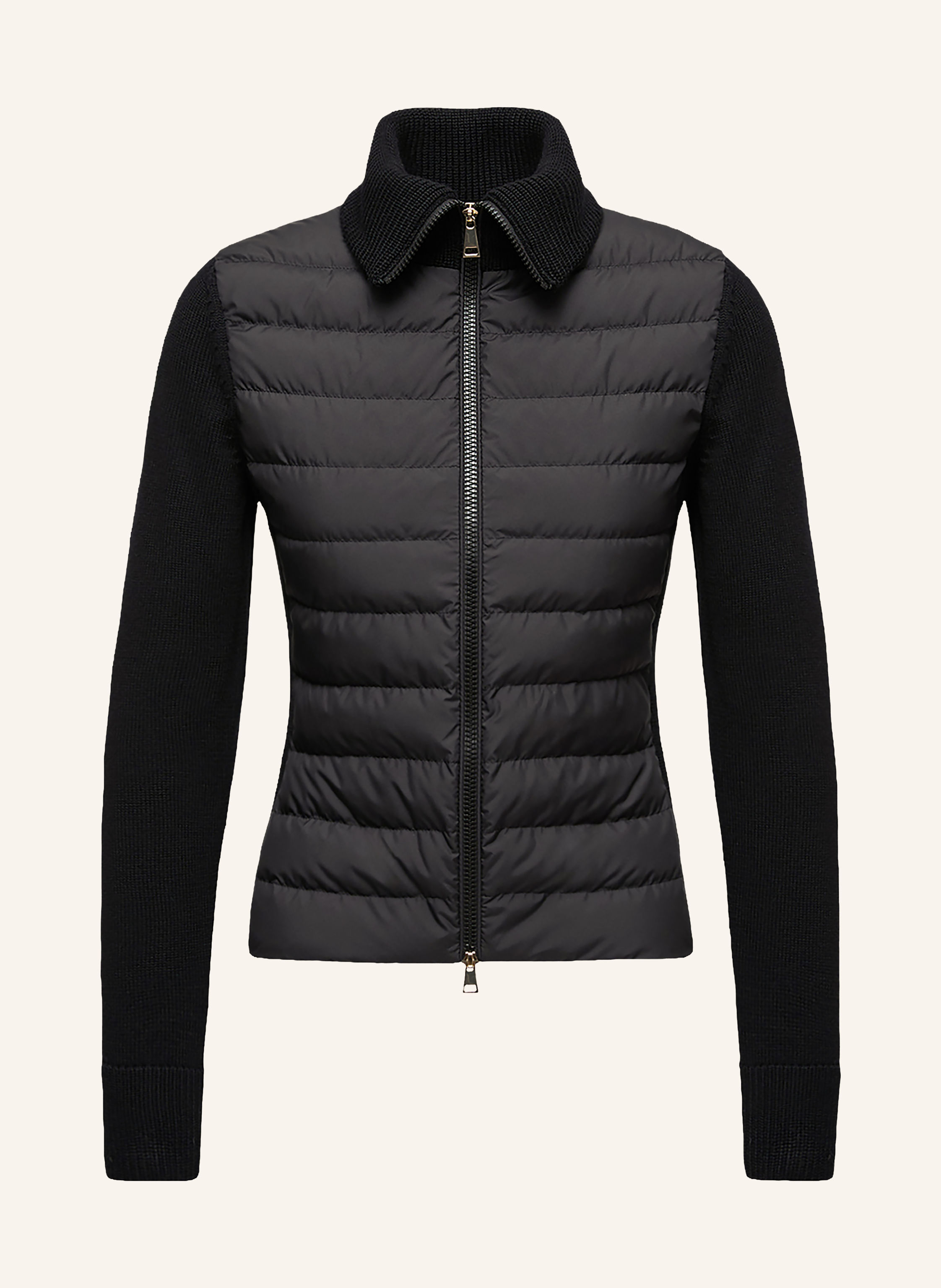MONCLER Jacke im Materialmix