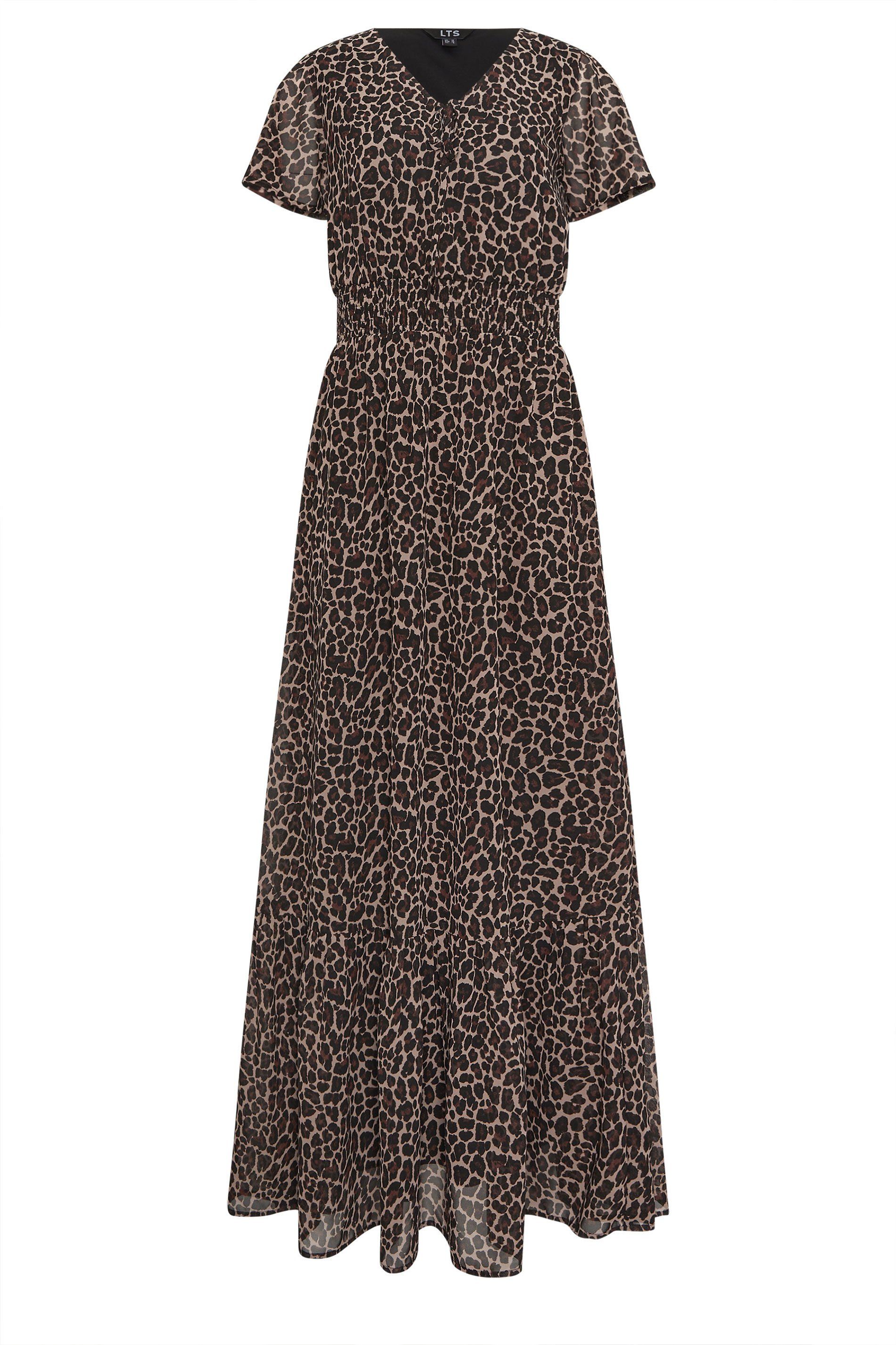 Long Tall Sally Tall Leopard Print Maxi Dress