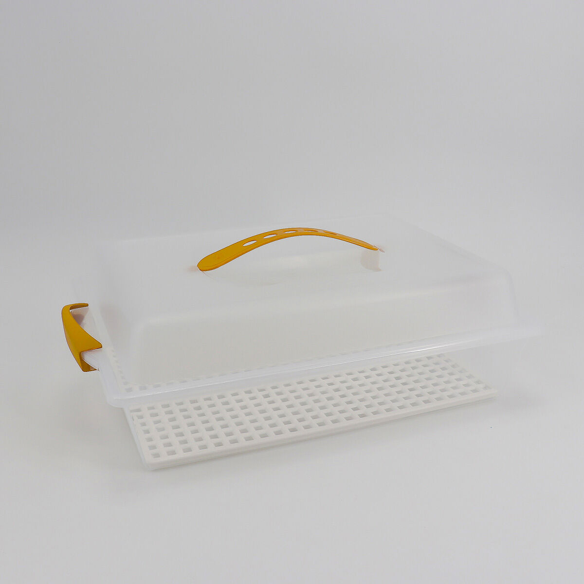 Boleira retangular amarela