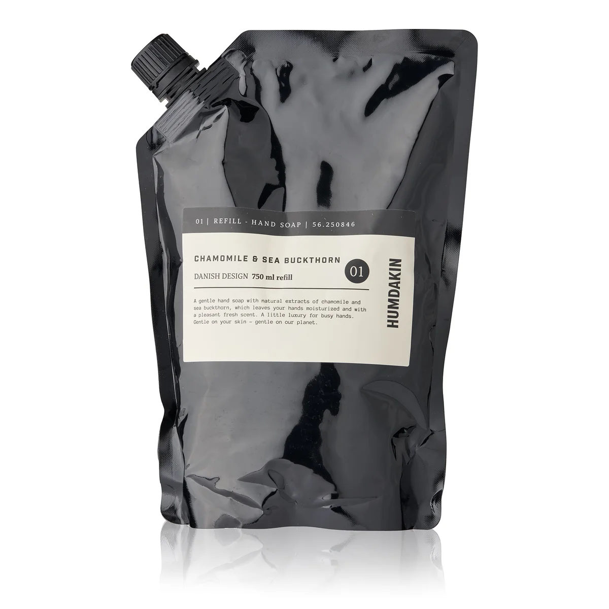 Humdakin - Nachfüllpack Handseife, 750 ml, Kamille und Sanddorn