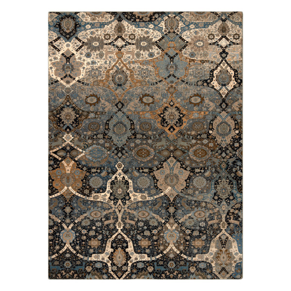 Dywan wełniany OMEGA Kirman orientalny - koniak170x235 cm