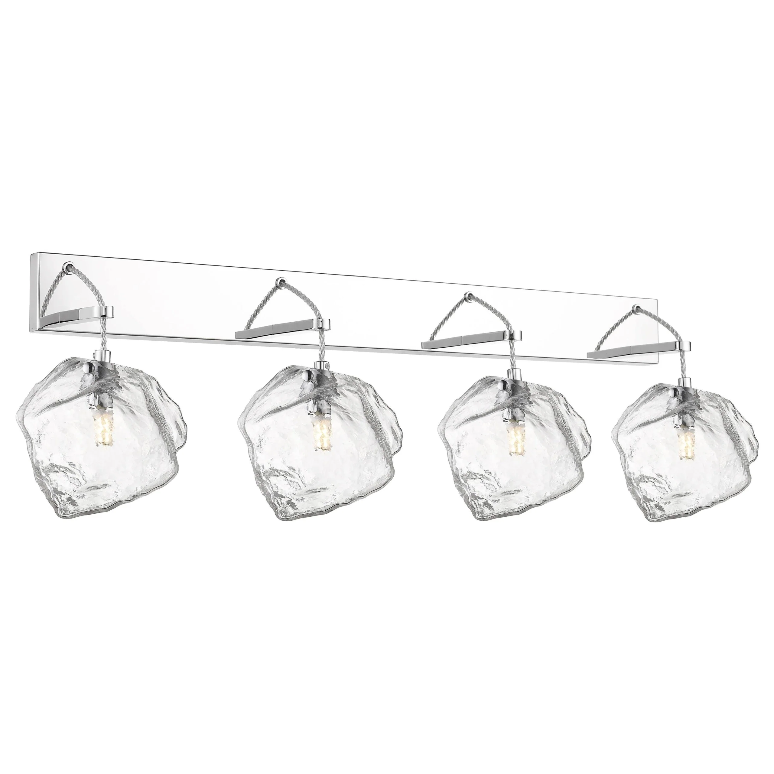 63131LED��sP-MSS/CLR 4 Light Wall / Vanity in Mirrored