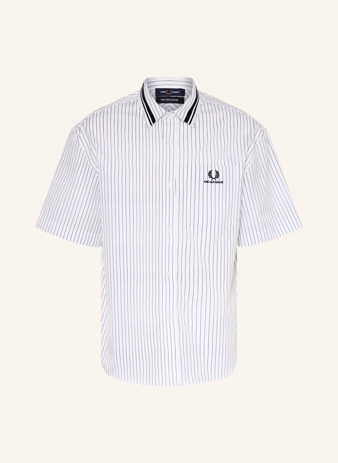 FRED PERRY Kurzarm-Hemd Comfort Fit