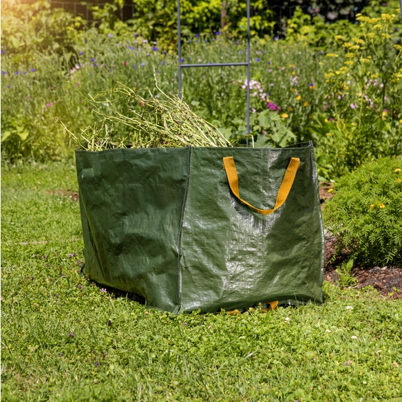Gartensack, grün, kunststoff
