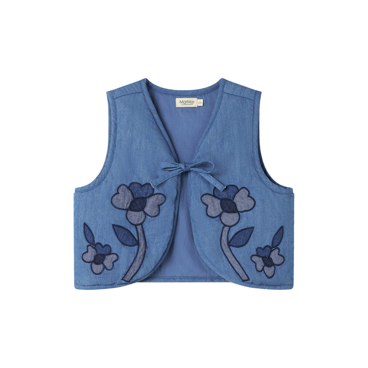 Joyce Vest, blue denim