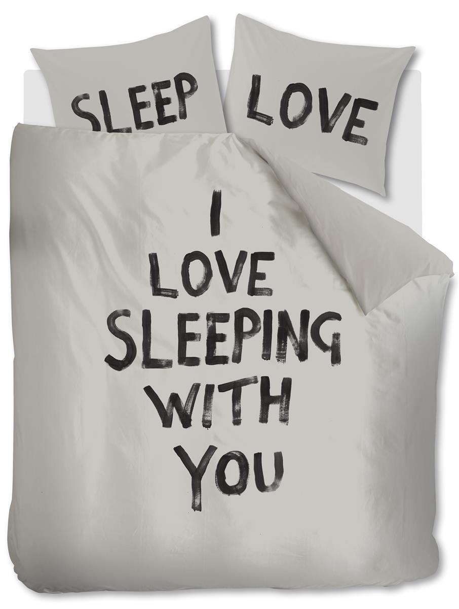 vtwonen dekbedovertrek Love Sleep - 240x200/220 cm - naturel