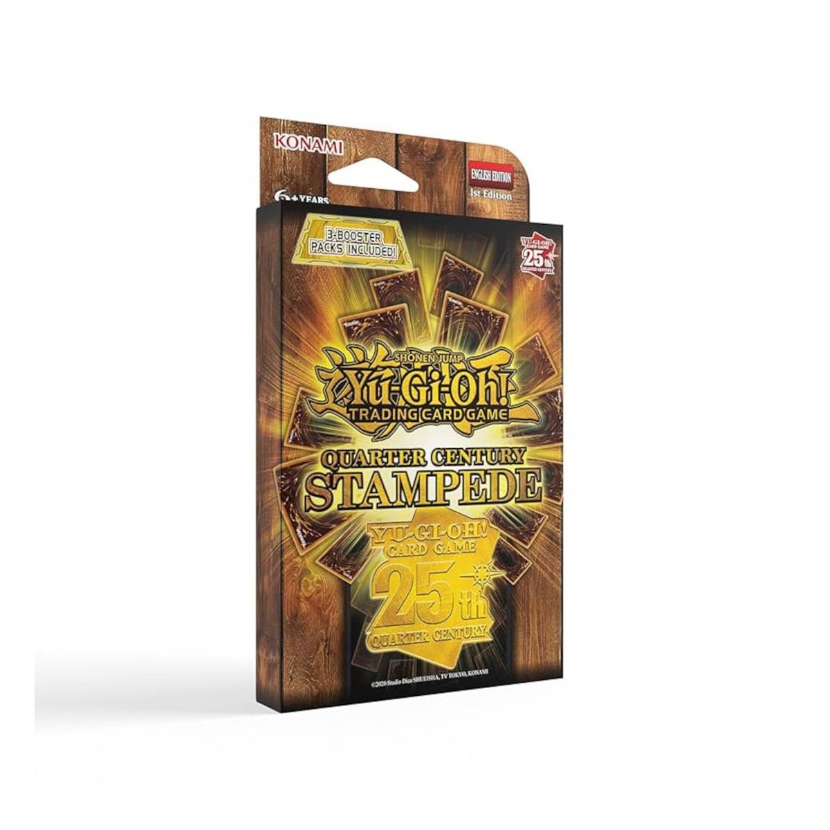 Yu-Gi-Oh Quarter Century Stampede Tuckbox 3 Pack