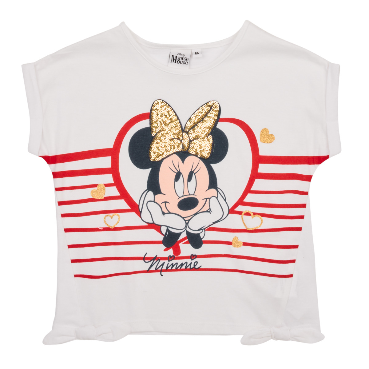 TEAM HEROES  - T-SHIRT MINNIE - White