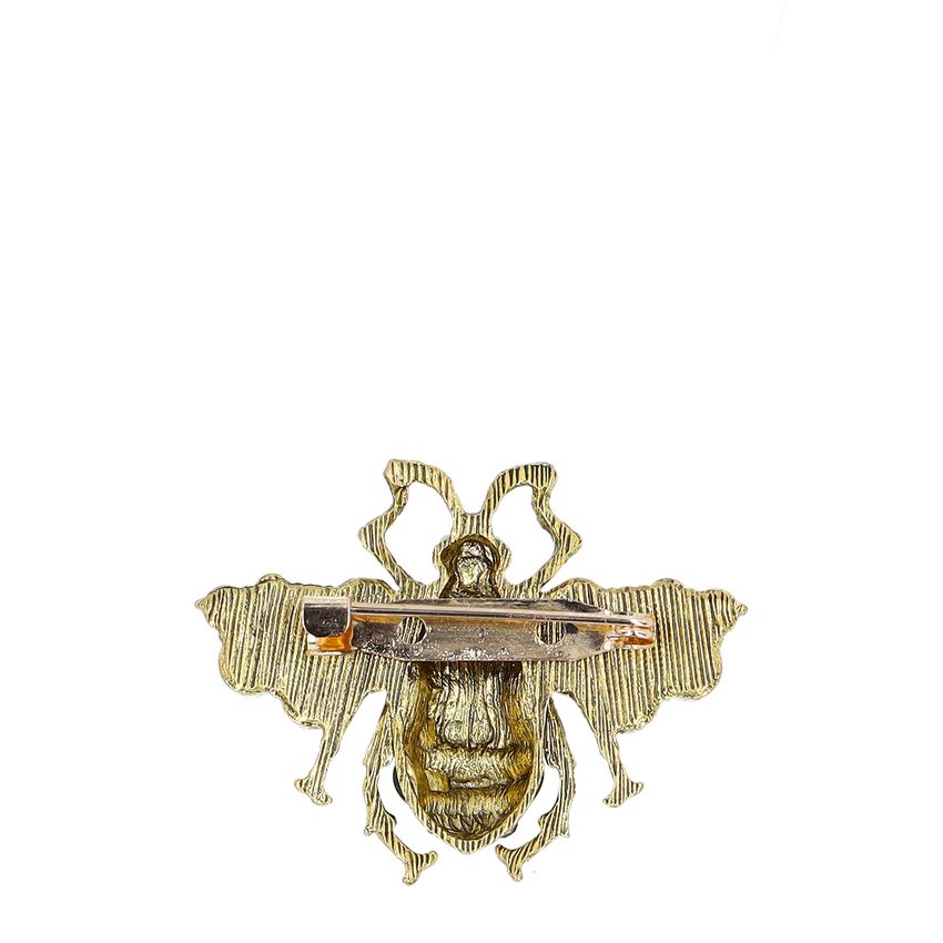 Manfield Goudkleurige kever broche