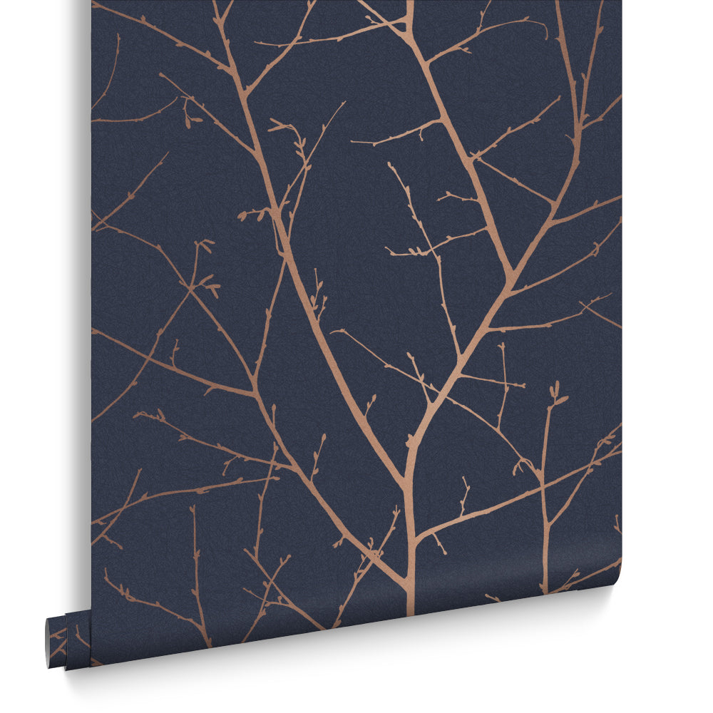Graham & Brown Vliesbehang - Boreas Midnight - 10mx53cm