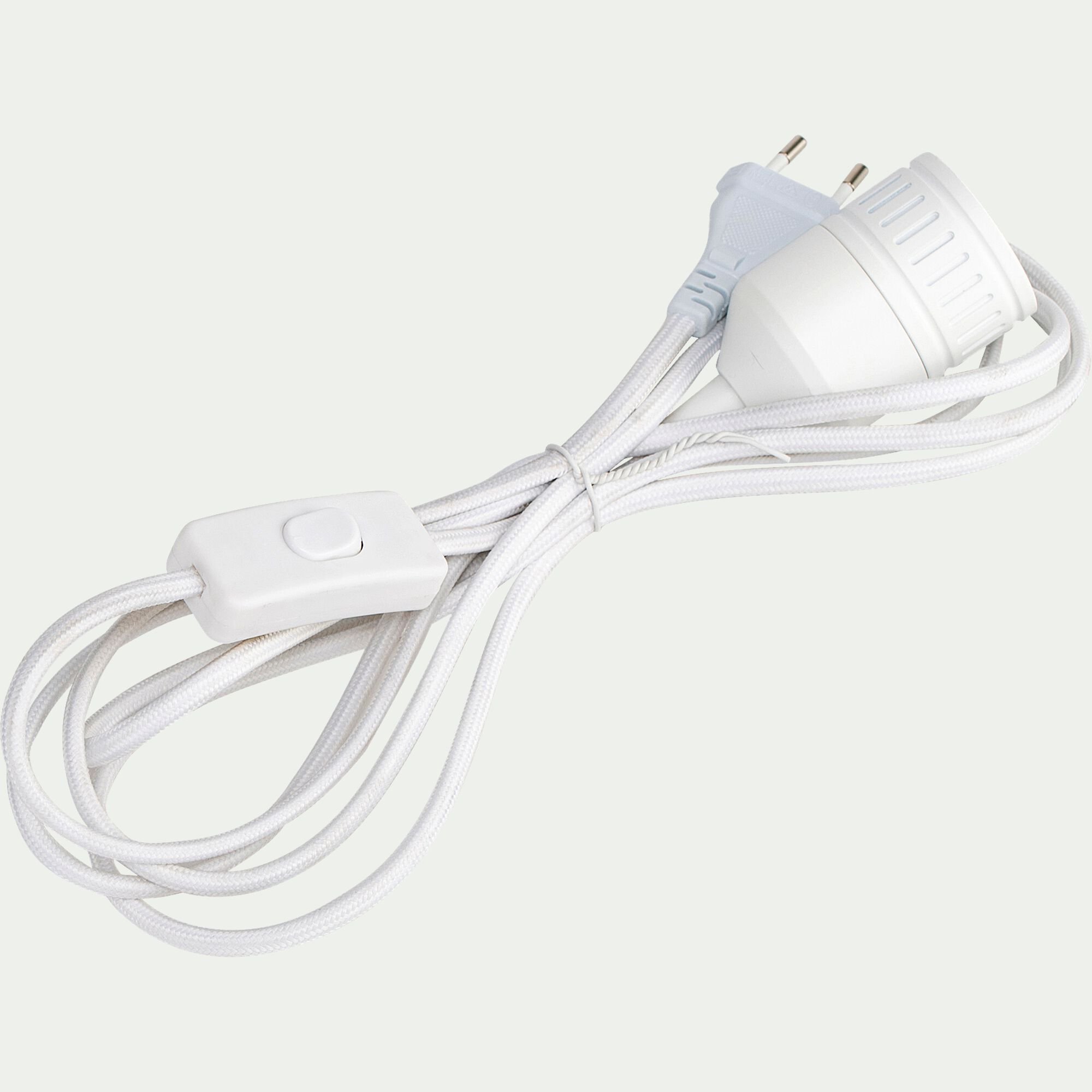 NANS - Monture électrique E27 3m - blanc