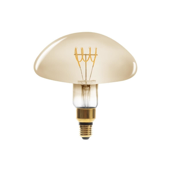 ŻARÓWKA LED Grzybek styl retro SZKLANA skręcone włókno