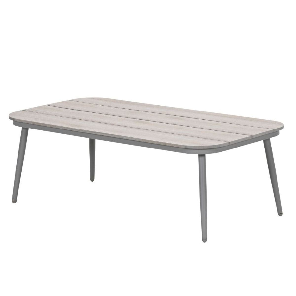 Garden Impressionsloungetafel Burela 130x70 cm - taupe-light teak look