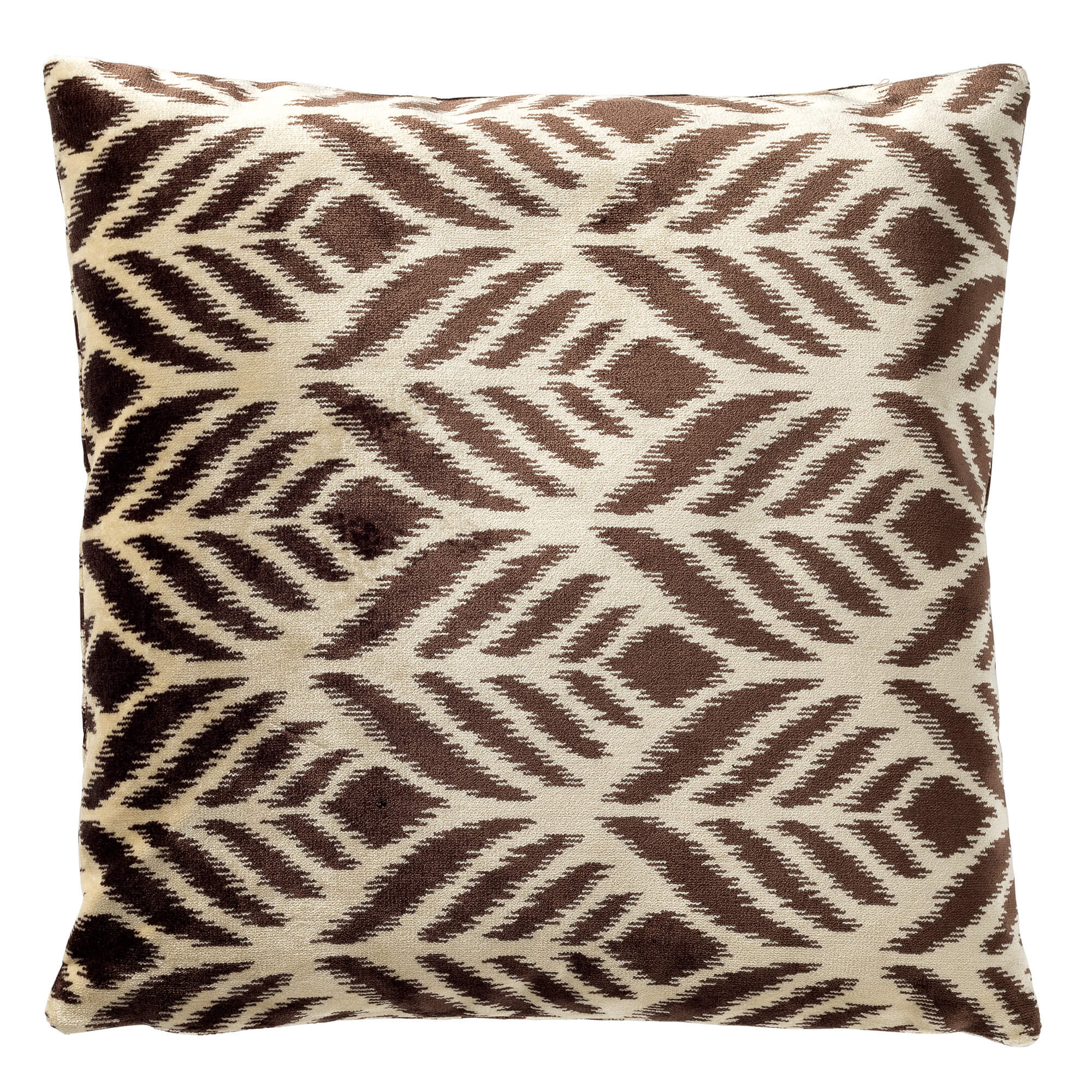 ALEXA | sierkussen 45x45 cm | Chocolate Martini | bruin | Hoii | met duurzame kussenvulling
