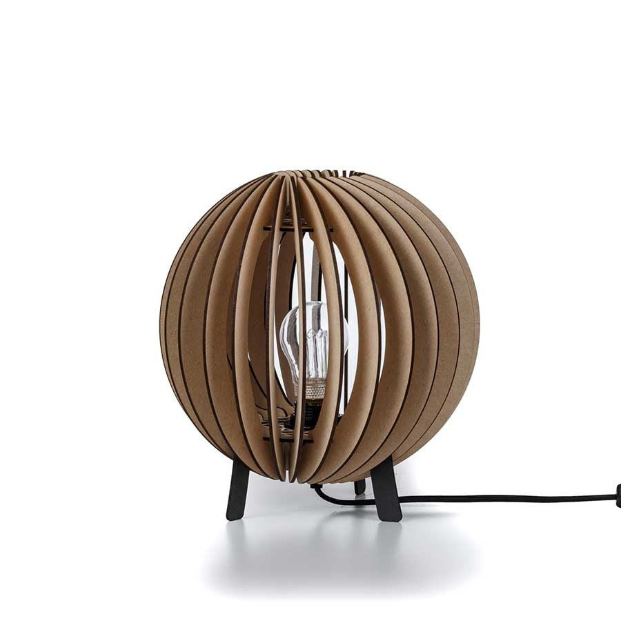 Blij Design tafellamp Orb - 1 lichts - 27 x 27  cm - beige