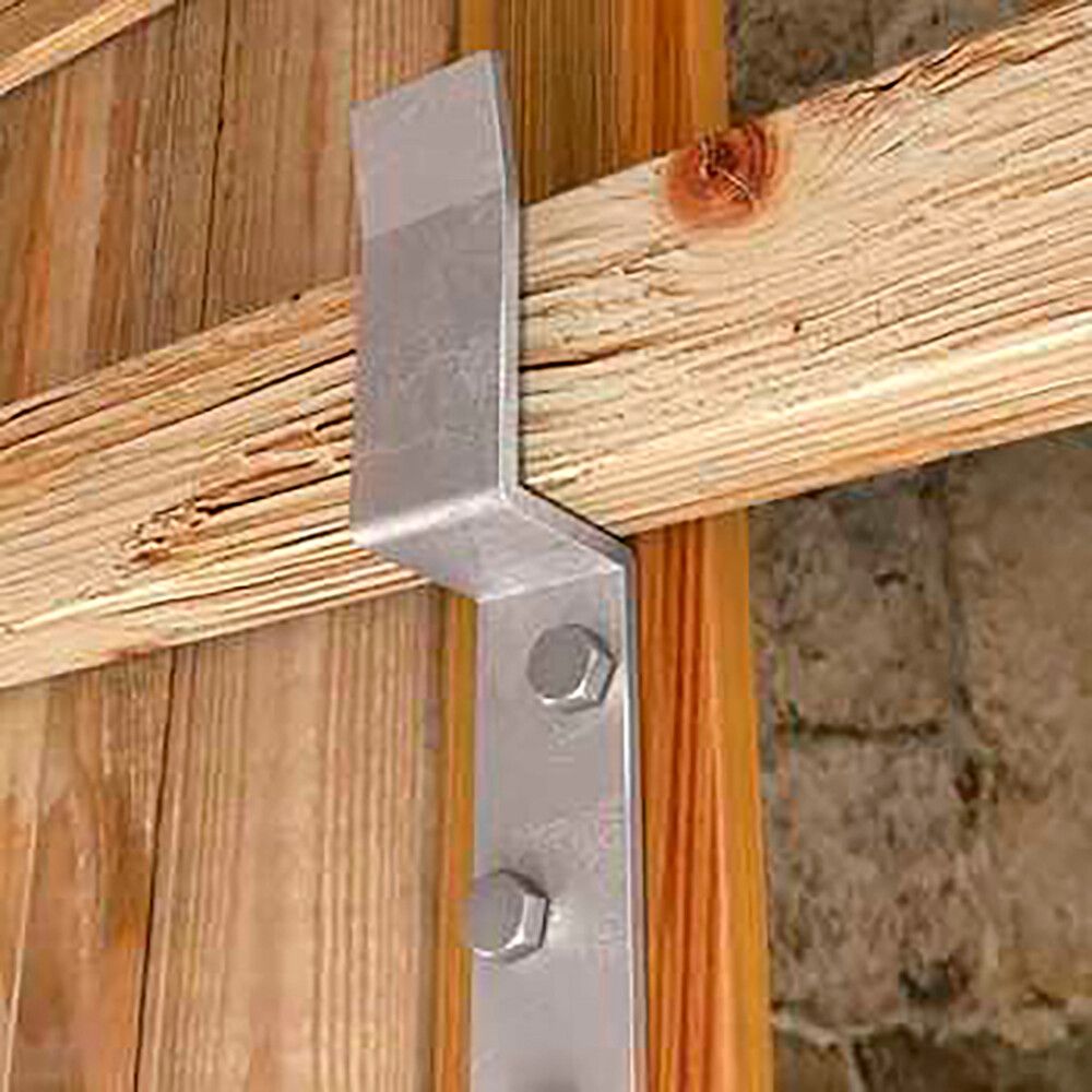 VINKEL VORMANN LOCK BRACKET 160X37X30MM GALVANISERT