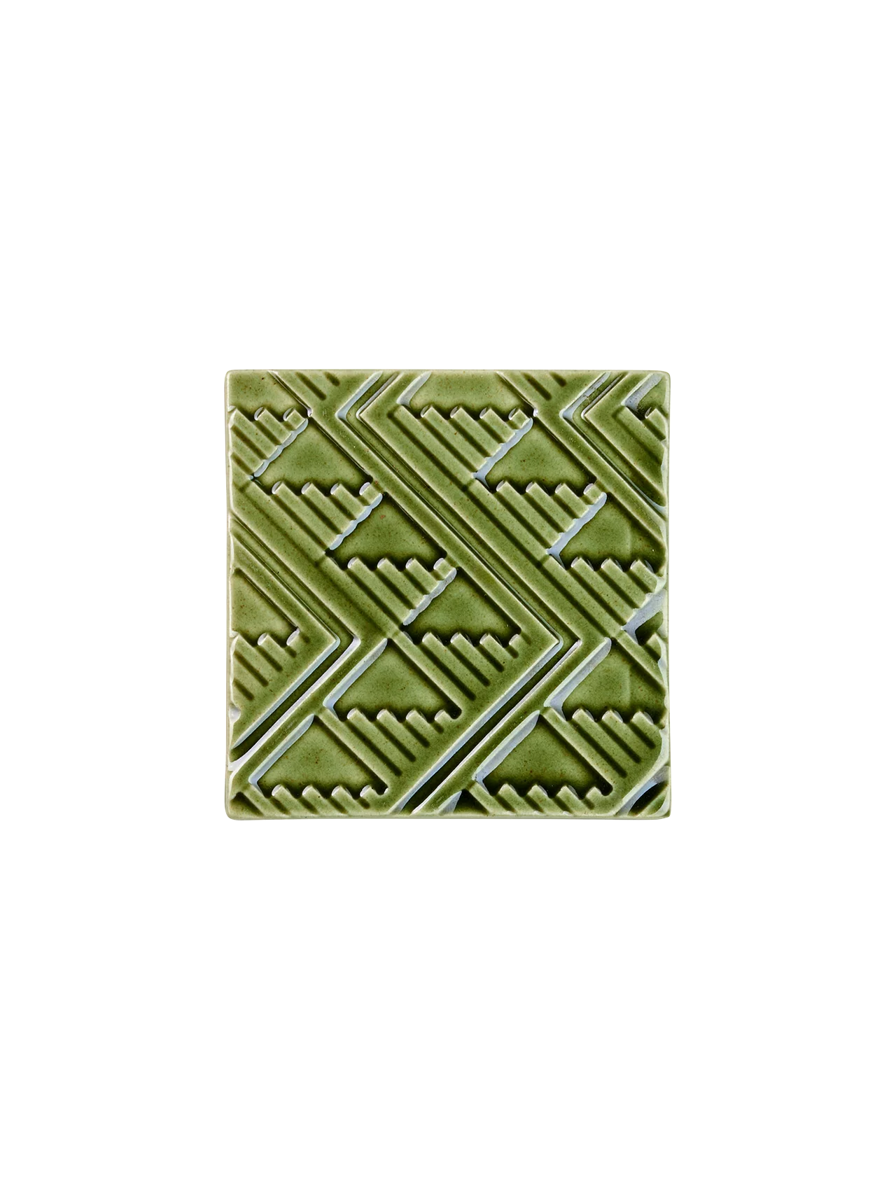 2er set untersetzer, sarape verde
