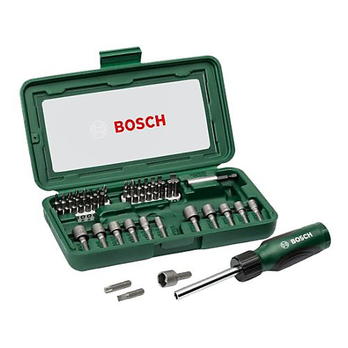 Coffret de vissage - 46 pièces - BOSCH - 2607019504