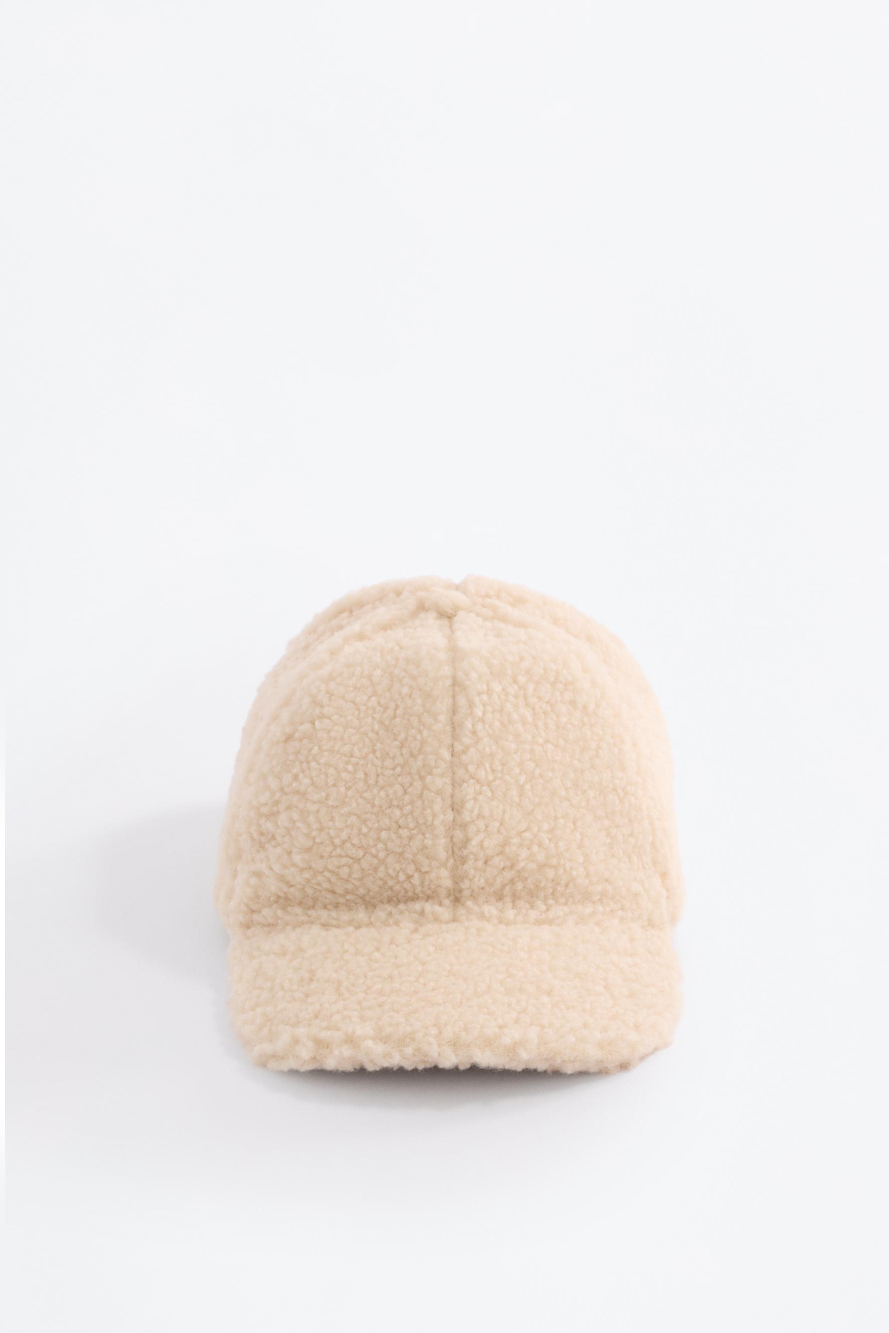 Gorra efecto borreguillo