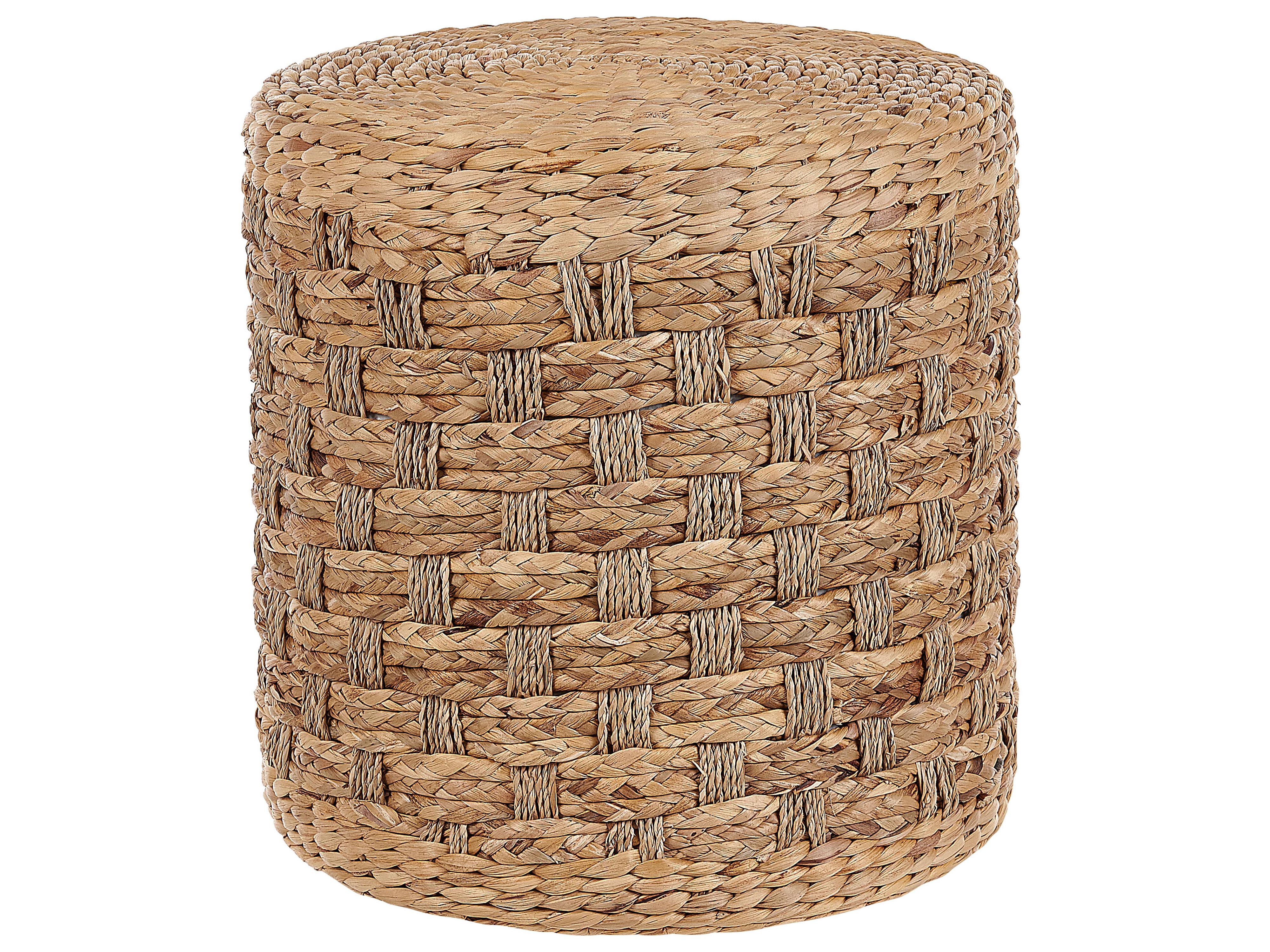 Pouffe BASSLET Wicker Beige