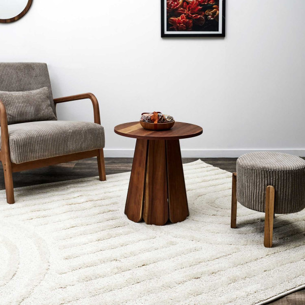 Stolik kawowy Dalia 45x45 cm w kolorze dębowym do salonu