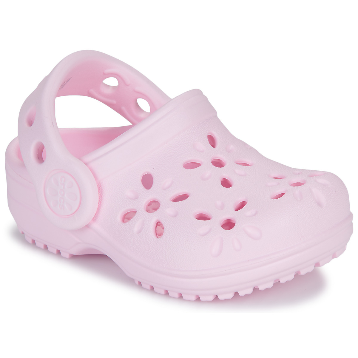 Crocs - Classic Floral Cut Out Clog T - Pink