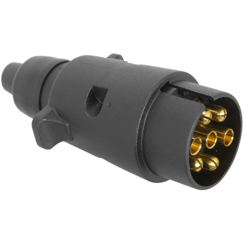 Fiche en plastique pour remorque 7 pôles 12 V
