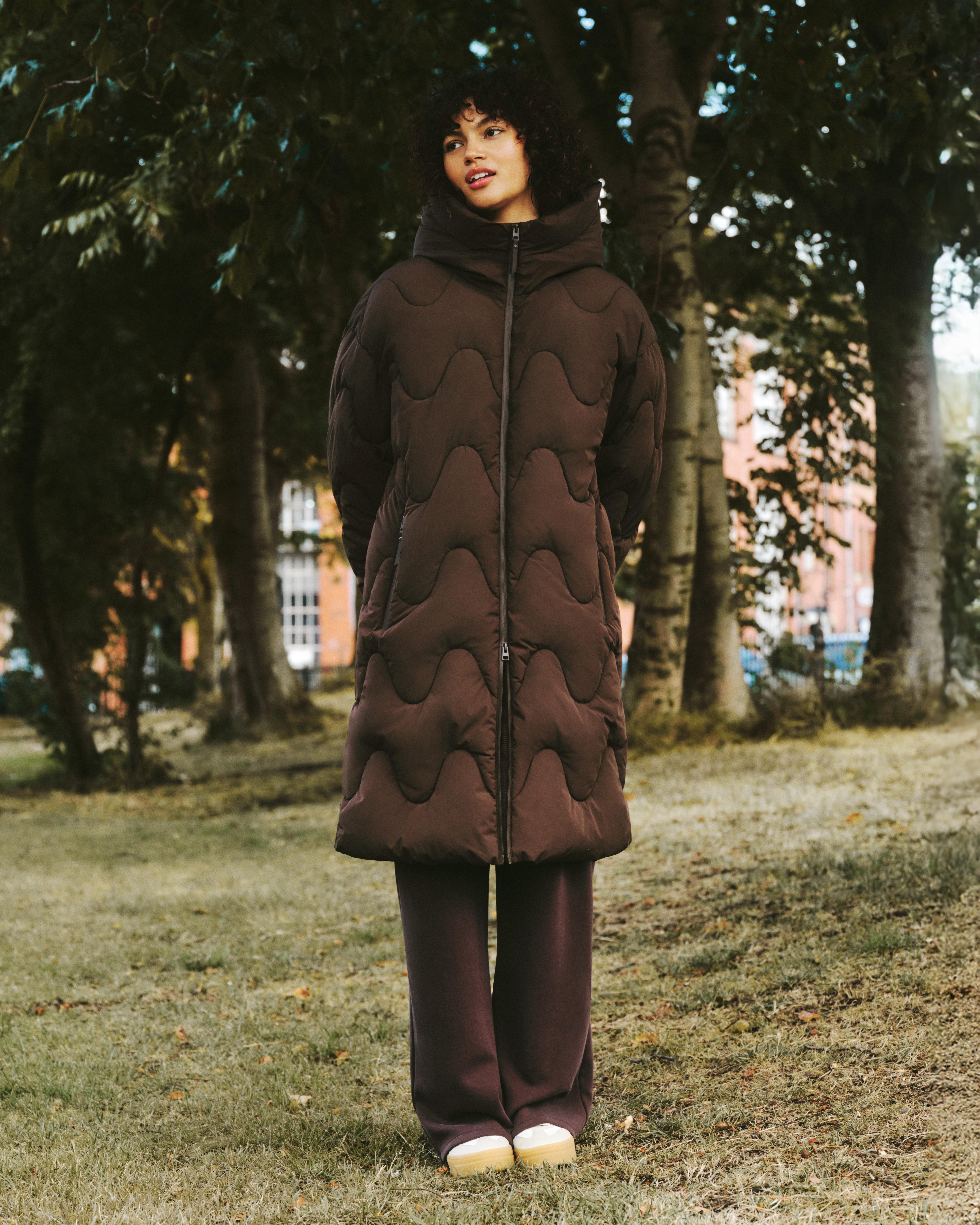 THERMOLITE® EcoMade Long Quilted Jacket