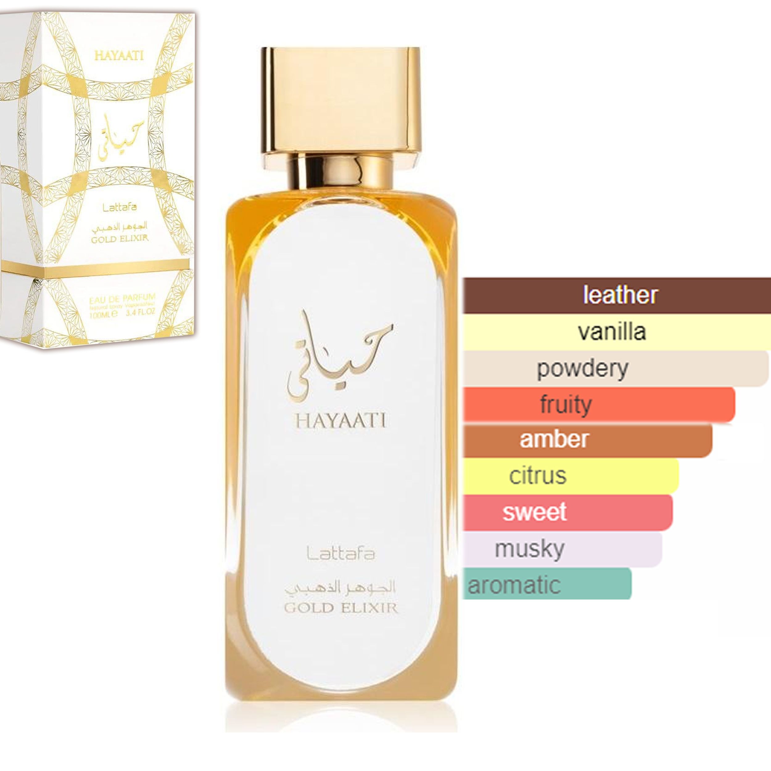 Lattafa Perfume Hayaati Gold Elixir Perfume 100ml EDP