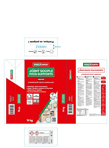 Joint souple tous supports ardoise Parexlanko 10 kg
