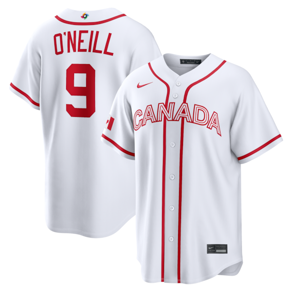Tyler O'Neill Canada Baseball Nike 2026 World Baseball Classic Home Stadium Jersey - White