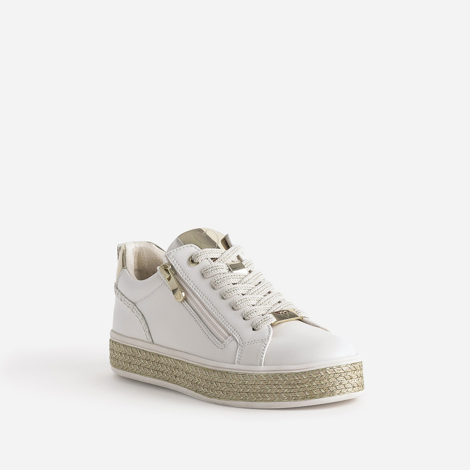 Tennis MARCO TOZZI beige semelle corde