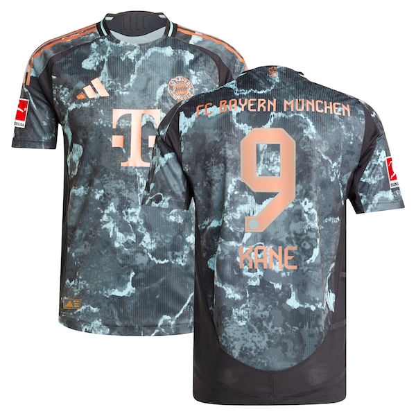 Harry Kane Bayern Munich adidas 2024/25 Away Authentic Player Jersey - Black