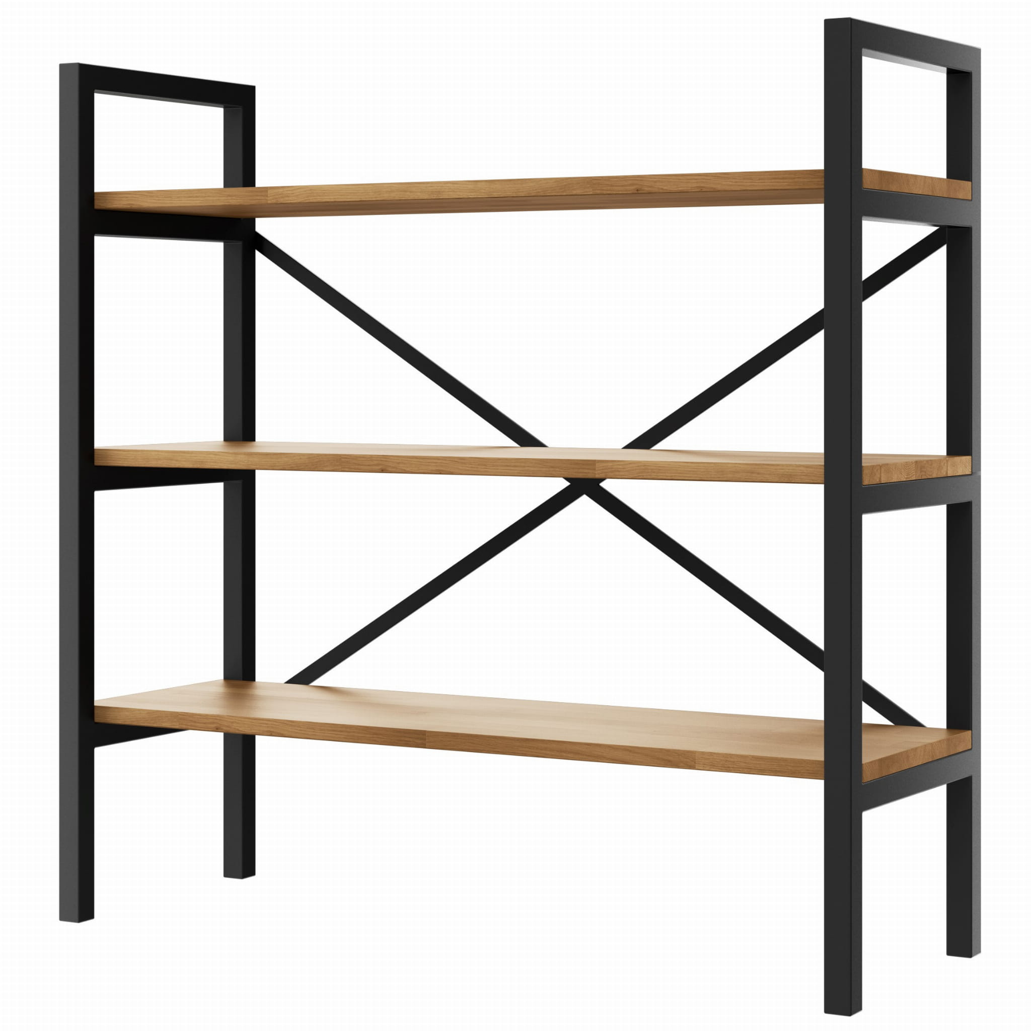 Regał Medium Industrial Loft na książki D3 100x60x30 cm