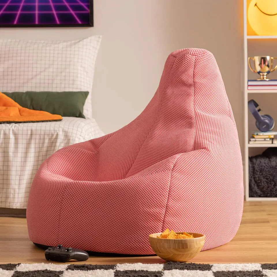 icon - Dalton Zitzak Fauteuil - Gaming - Roze