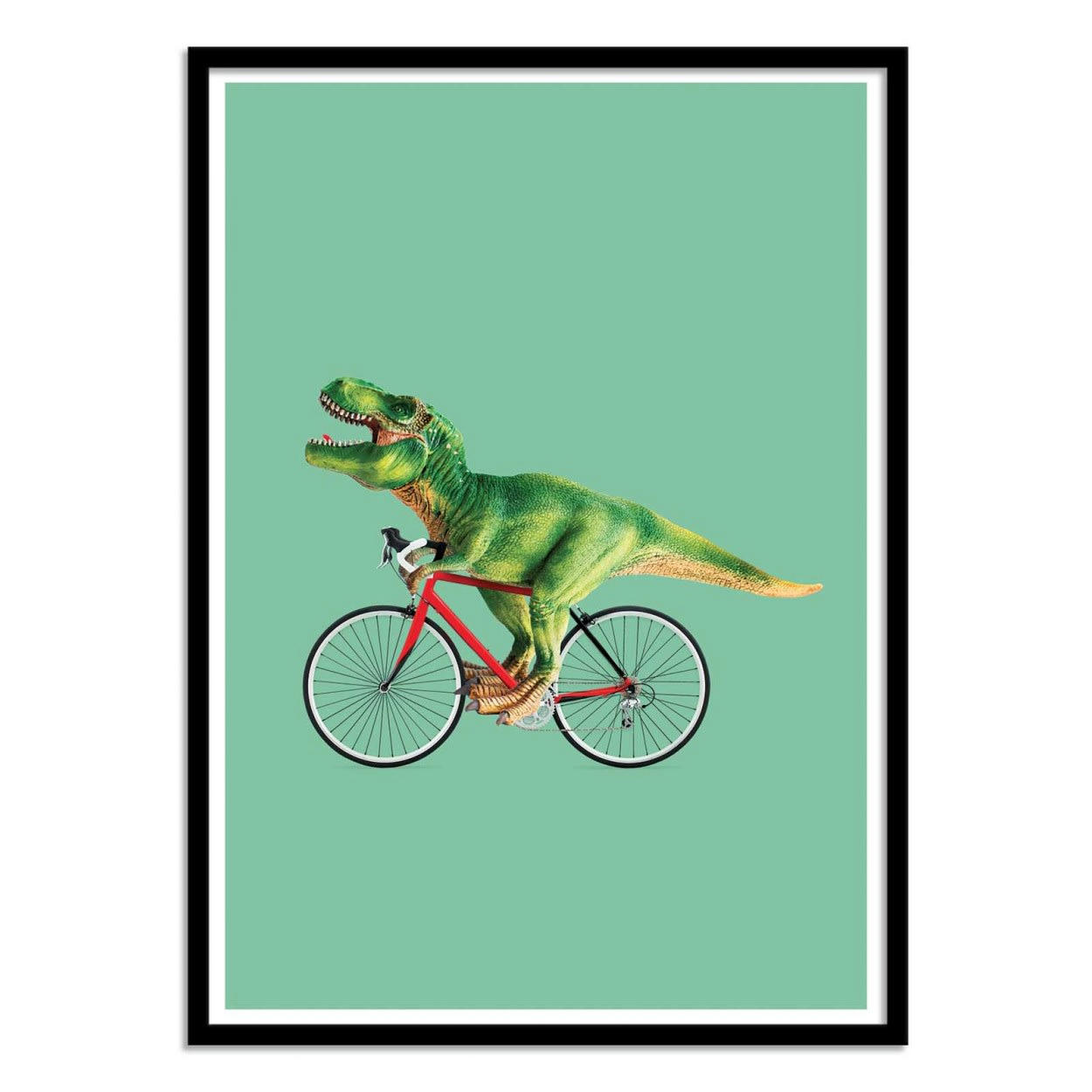 JONAS LOOSE - T-REX BIKE - Affiche d