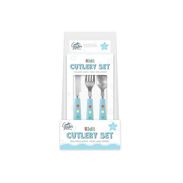C&M Kids Transport Cutlery Set 3 Piece