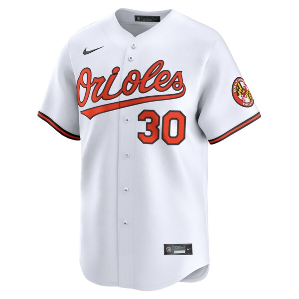 Grayson Rodriguez Baltimore Orioles Nike Alternate Limited Player Jersey - White