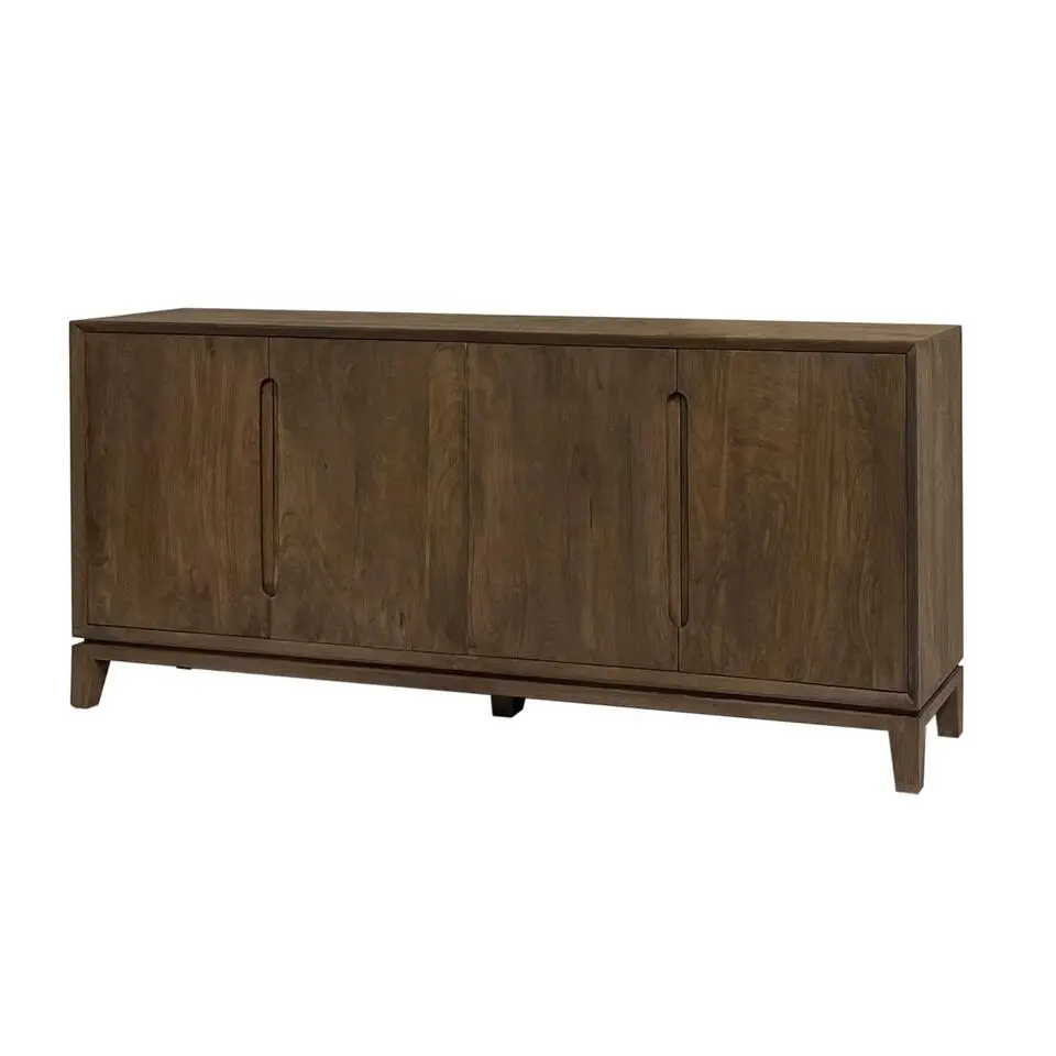 Livingfurn - Dressoir Cortez - 190x85x40 cm - Mangohout