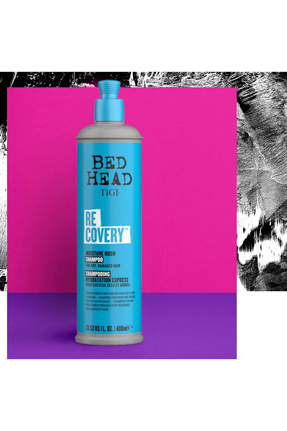 Tigi Recovery Moisturising 'Shampoo' For Dry Hair 400ml, 2pk