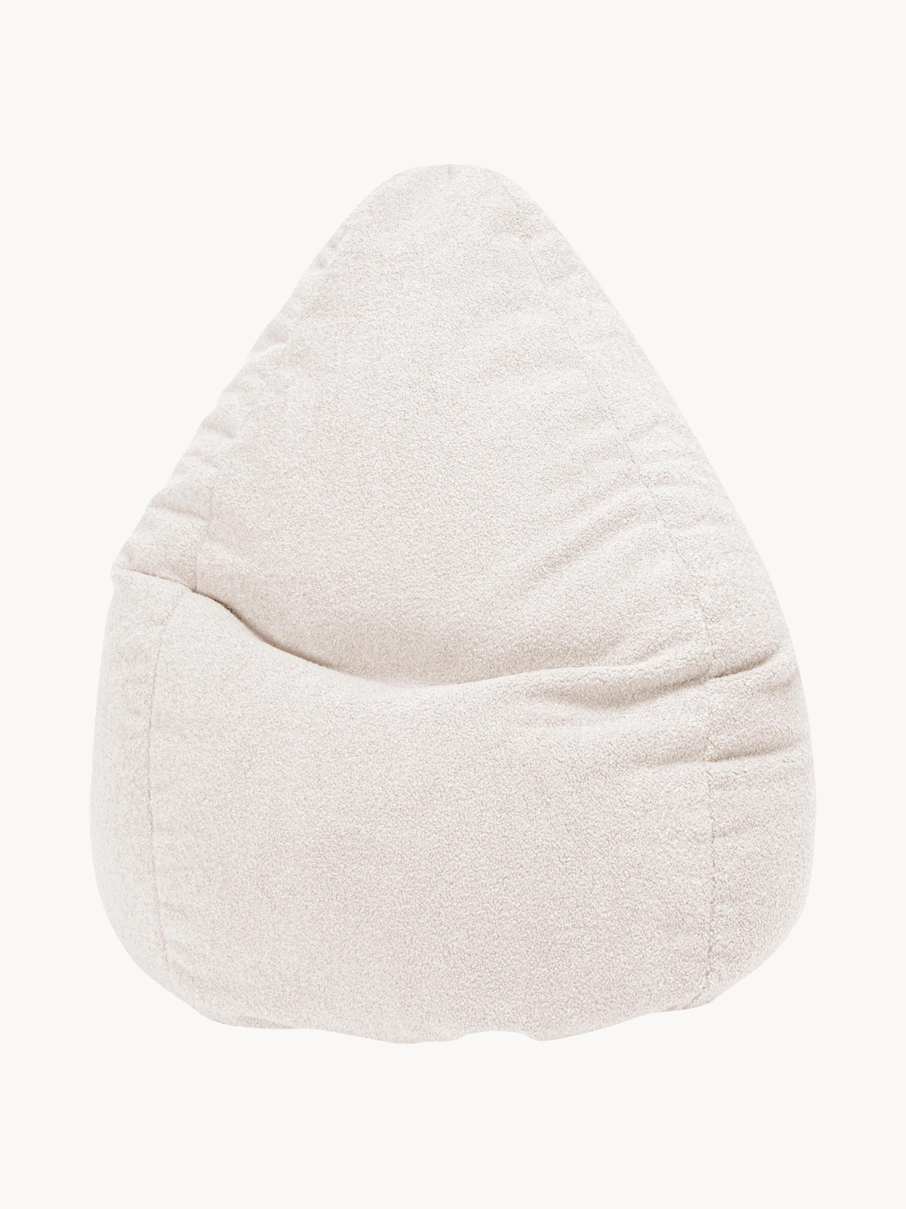 Bouclé-Sitzsack Woolly