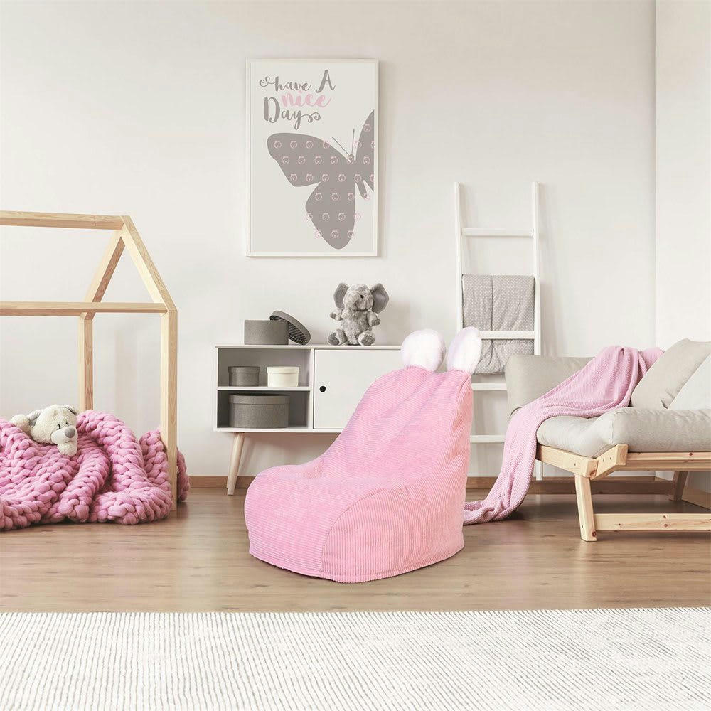 TED - Fauteuil poire enfant rose