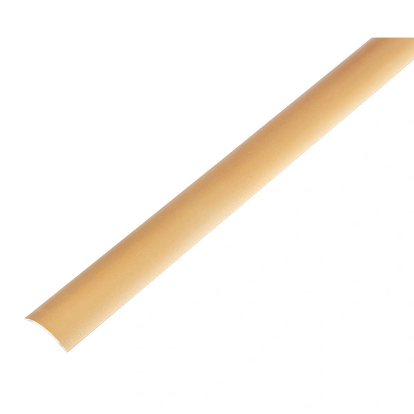 Übergangsprofil, eloxiert, LxB: 900x3 cm, gold, selbstklebend
