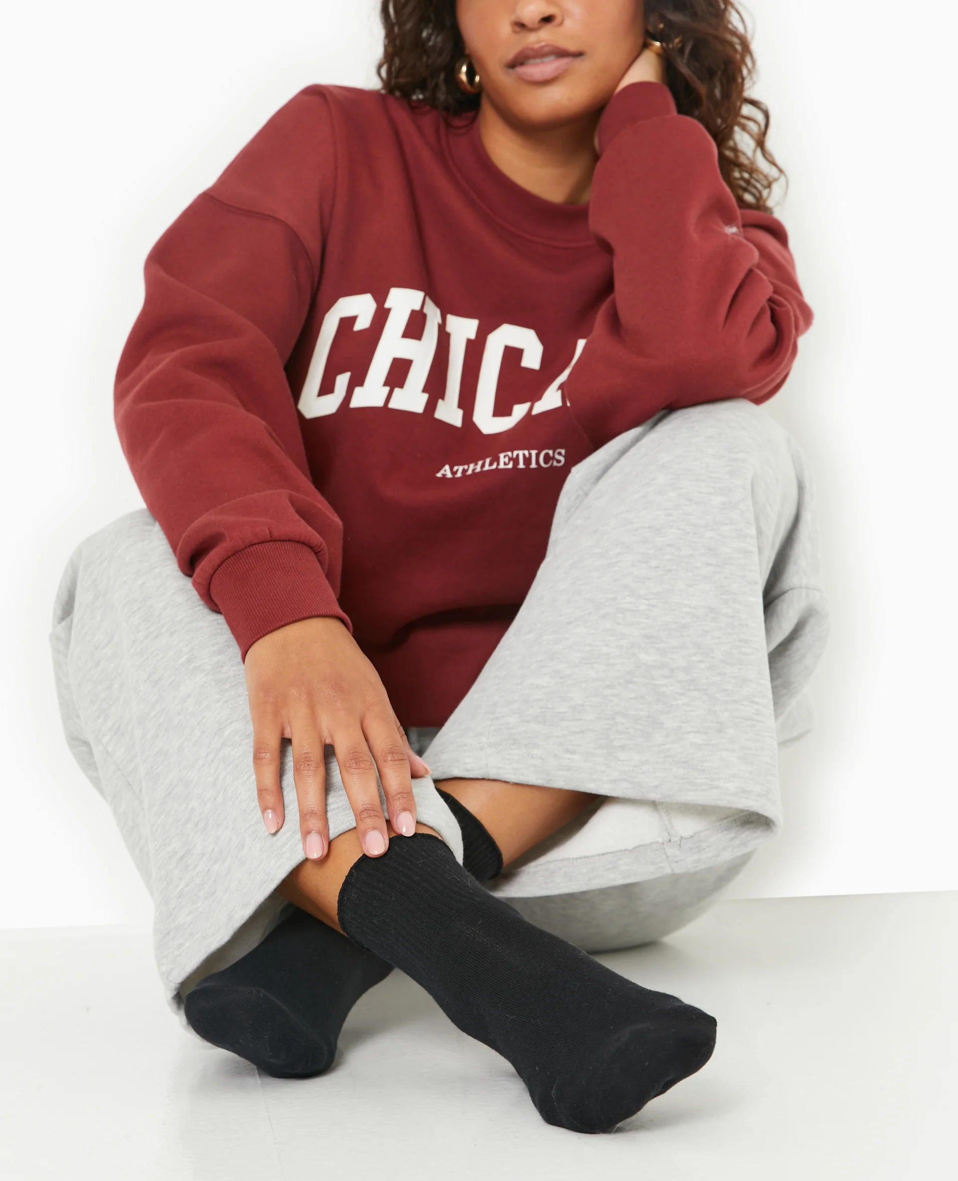 Lot de 2 paires de chaussettes avec bords ondulés