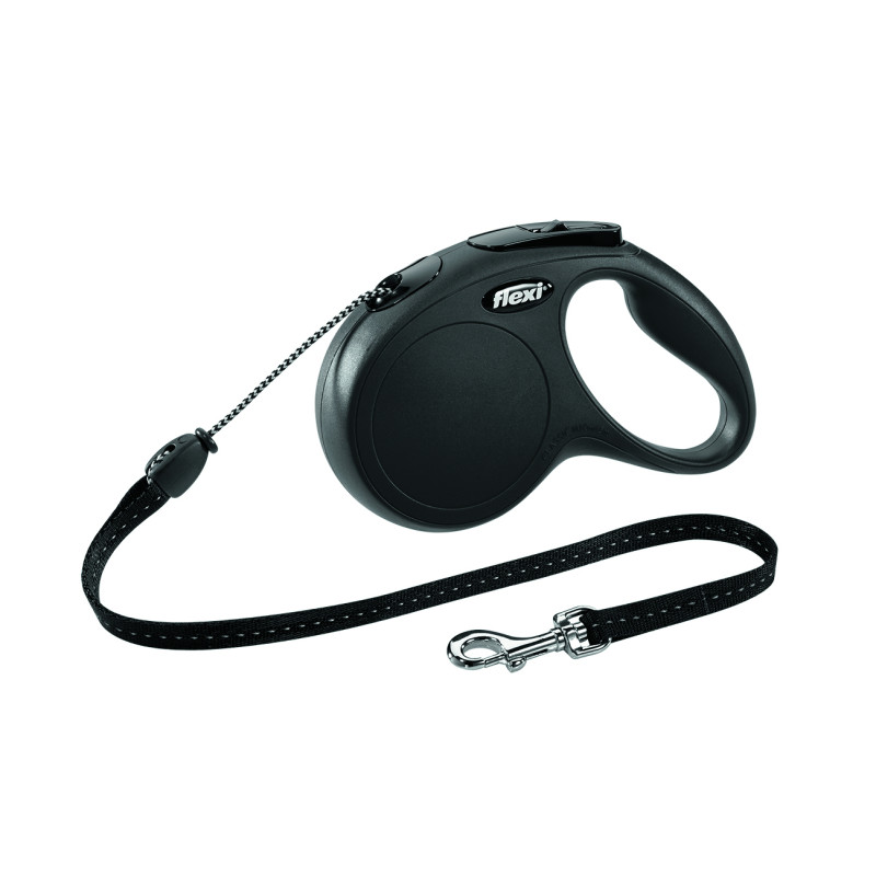 Laisse Flexi New Classic M noire